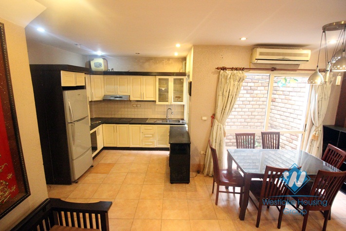 Fully furnished 03 bedrooms house for rent in Doi Can street